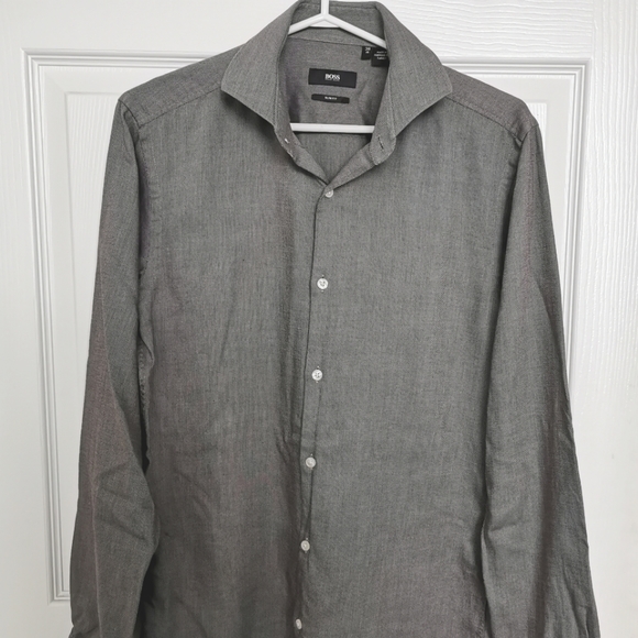 HUGO BOSS Slim Fit Button Down Shirt